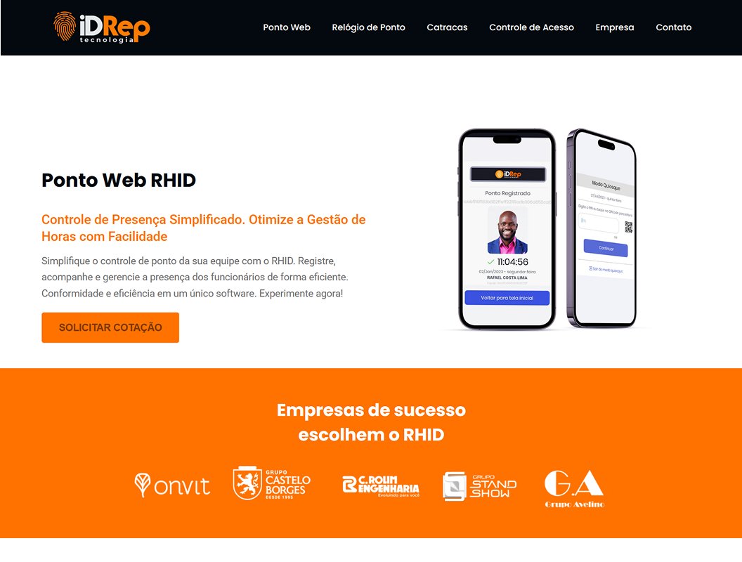 Foto Landing Page - RHID